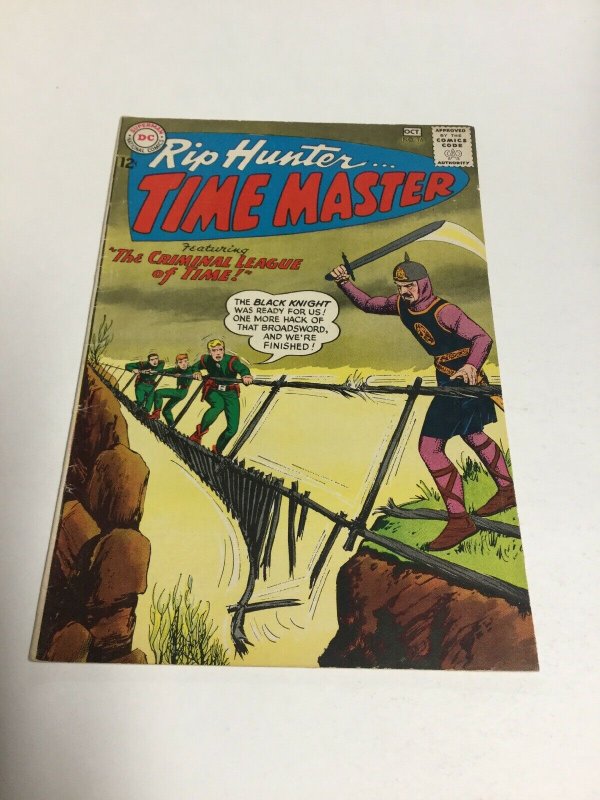 Rip Hunter Time Master 16 Fn fine 6.0 DC Comics Silver Age