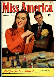 Miss America Vol. 7 #3 1947-Timely--Patsy Walker-comics-fashion-VG/FN
