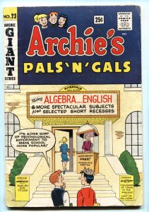 ARCHIE'S PALS 'N' GALS #23 comic book 1962-FIRST JOSIE! - DAN DECARLO