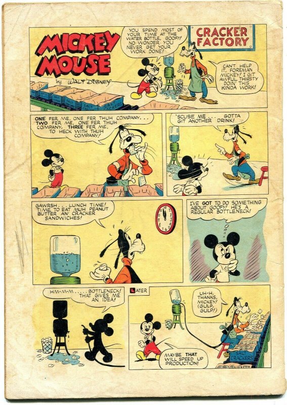 Dell Four Color 362 GD/VG- Mickey Mouse and the Smuggled Diamonds