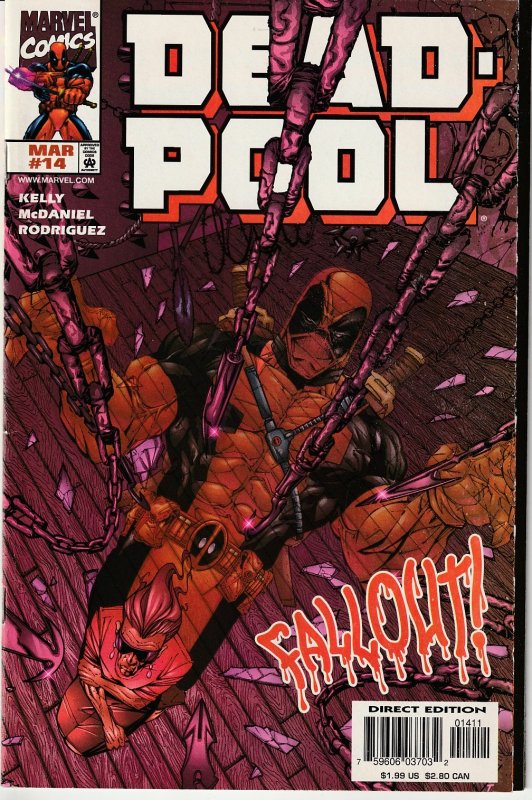 Deadpool(vol. 1) # 0,13,14,15,16,17,18, 21, Annual '98 Deadpool -Cosmic Savior ?