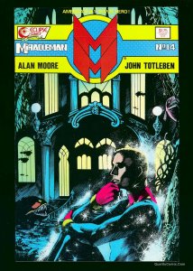 MiracleMan #14 NM+ 9.6 Alan Moore!