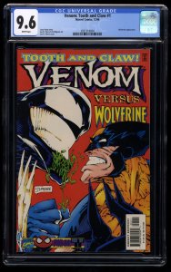 Venom: Tooth and Claw #1 CGC NM+ 9.6 White Pages