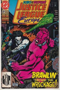 Justice League Europe #33 Direct Edition (1991)  Breakdowns Part 10