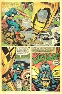 CAPTAIN AMERICA ANNUAL #3 (July1976) 7.5 VF-  Jack Kirby writes and illustrates!