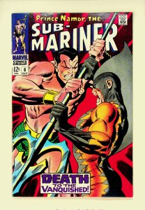 Prince Namor, the Sub-Mariner #6 (Oct 1968, Marvel) -  Very Fine/Near Mint