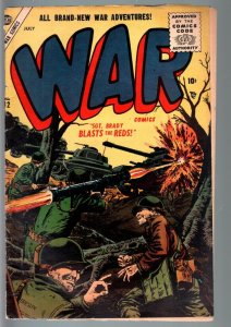 WAR #42-1956-john severin-pete morisi-john romita-ATLAS-VG VG