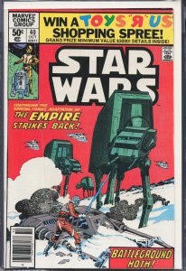 Star Wars #40 (1980) Star Wars [Key Issue]