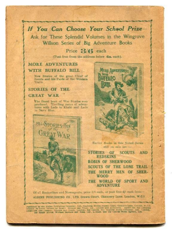 Robin Hood Library #7 Dime Novel- For King and Freedom