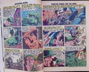 BATTLEFIELD ACTION Comic Issue 27 — Sam Glanzman Art — 1959 Charlton Comics Good
