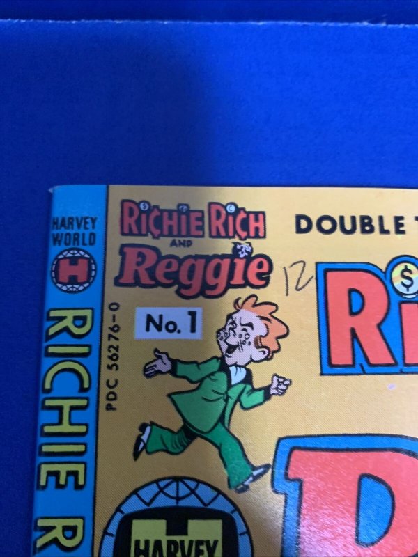 RICHIE RICH & REGGIE#1  1979 HARVEY BRONZE AGE COMICS 