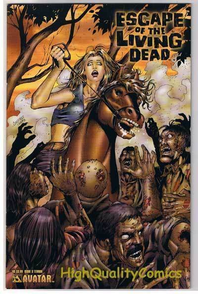 ESCAPE of the LIVING DEAD #3, NM, Terror, Zombies, 2005, more Horror in store