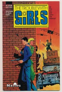 Trouble with Girls (1987 Malibu/Eternity) #1 VF