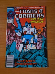 Transformers #48 Newsstand Variant ~ FINE FN ~ 1989 Marvel Comics