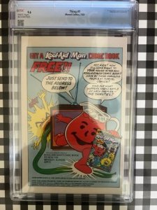 The Thing #1 (1983 - CGC 9.6 - 1st Solo Series