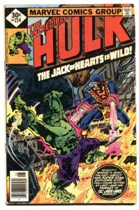 Incredible Hulk #214 - 1977 - Marvel - VG - comic book