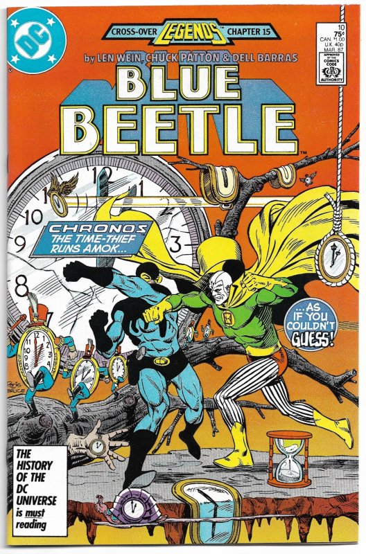 Blue Beetle #10 (1987) VF