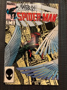 Web of Spider-Man #3 Direct Edition (1985)