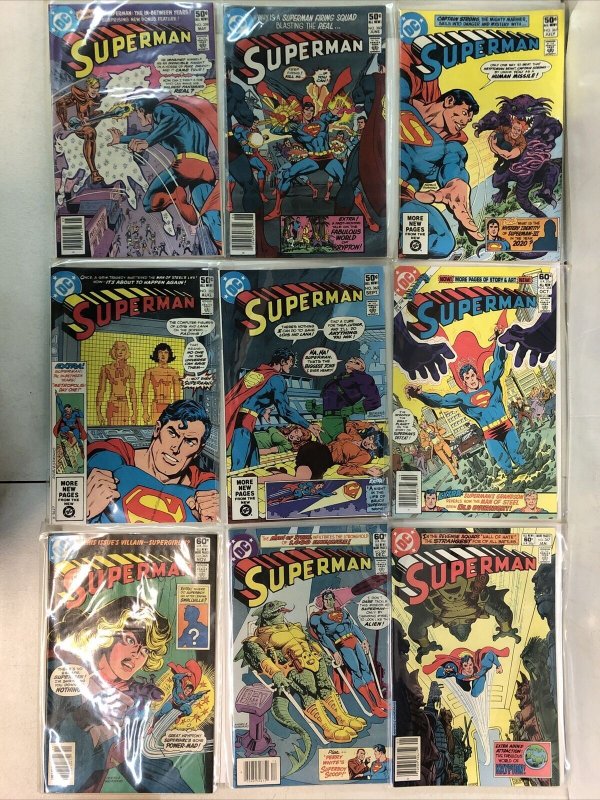 Superman (1980) Complete Set # 350-423 (VF/NM) DC Comics