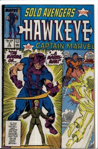 Solo Avengers #2 (1988) Captain Marvel