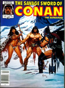 Savage Sword of Conan #121 Marvel Comics 1986 VF