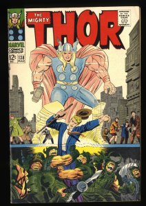Thor #138 FN/VF 7.0 White Pages 1st Appearance Ogur! Jack Kirby Art