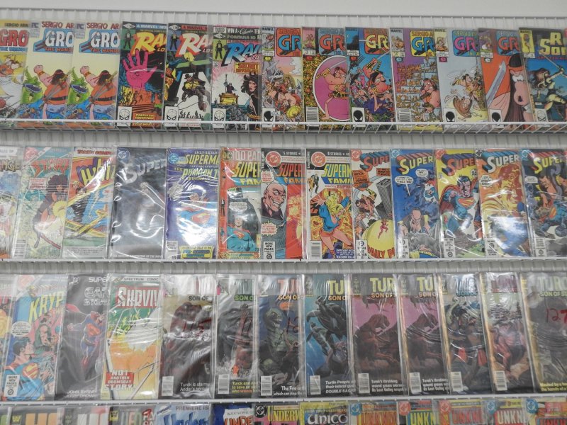 Huge Lot 150+ Comics W/ Superman, Unknown Soldier, +More! Avg FN Condition!