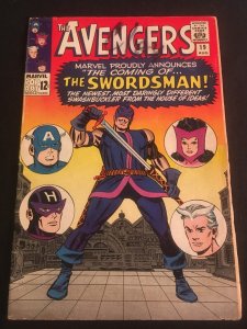 THE AVENGERS #19 First Swordsman, VG Condition