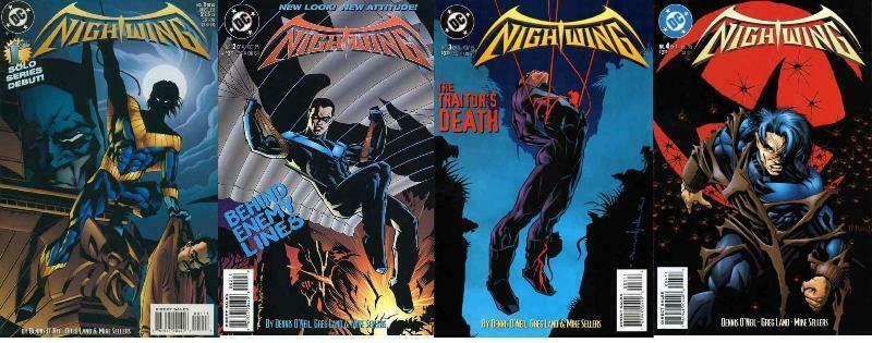 NIGHTWING (1995) 1-4  'Solo Series Debut'  SCARCE!