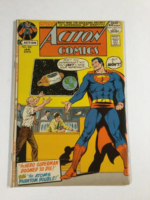 Action Comics 408 6.0 Fn Fine Dc Bronze Age