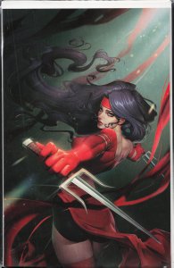 Elektra #100 R1C0 Virgin Cover (2022) Daredevil