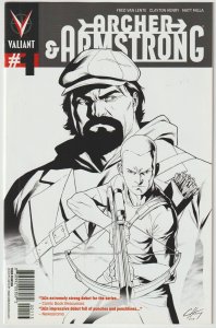 Archer & Armstrong #1 (Aug 2012, Valiant), NM condition (9.4), third print