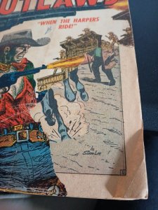 Western Outlaws #15 1956-Atla-Rustler's Moon by Angelo Torres-Stan Lee stor...