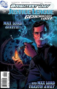 JUSTICE LEAGUE: GENERATION LOST #05 (2010) TONY HARRIS | DIRECT SALE