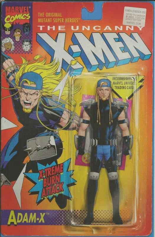 X-Men Legends #2 2021 Marvel Comics John Tyler Christopher Action Figure Cover 