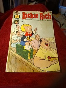 RICHIE RICH #63 HARVEY 1967 LITTLE DOT & LOTTA silver age comics poor rich boy