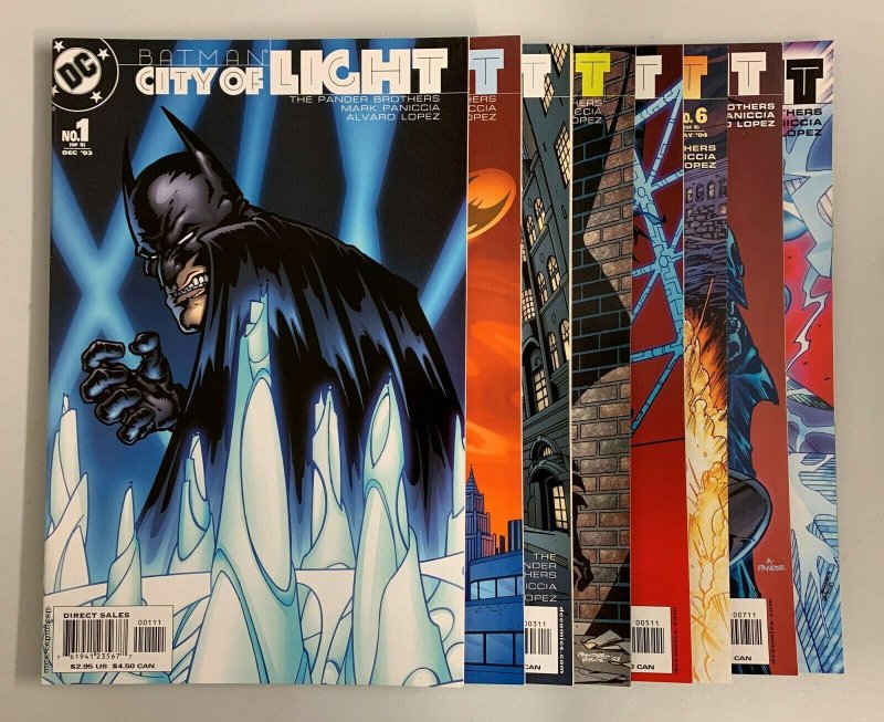 Batman City Of Light #1-8 Set (DC 2003) Pander Brothers Mark Paniccia (8.5+)