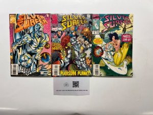 3 Silver Surfer Marvel Comic Books # 91 110 112 Avengers Defenders 50 JS42