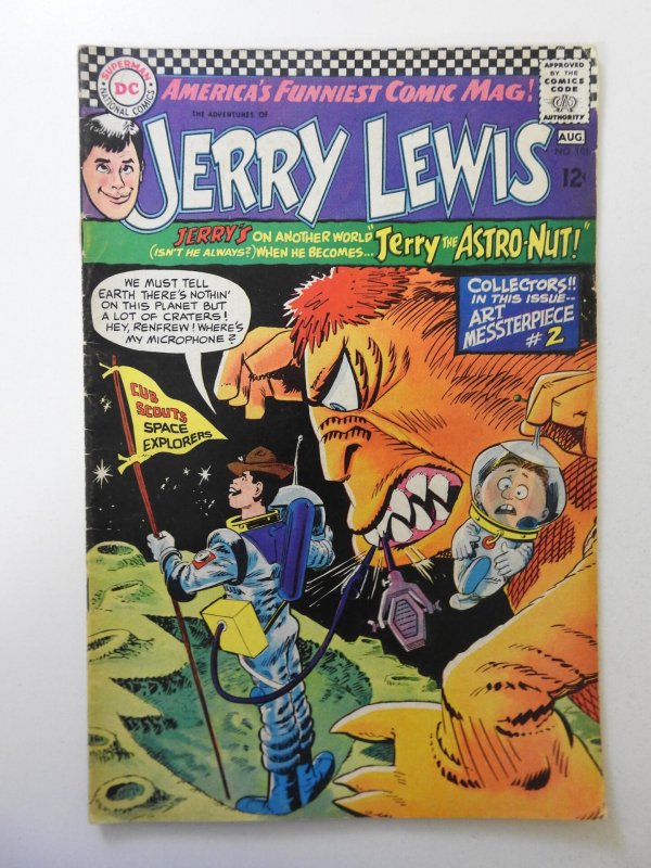Adventures of Jerry Lewis #101 (1967) GD Cond Centerfold detached, tape pull bc
