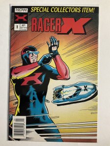 RACER X 1 1ST SOLO RACER X NM NEAR MINT NEWSSTAND NOW COMICS