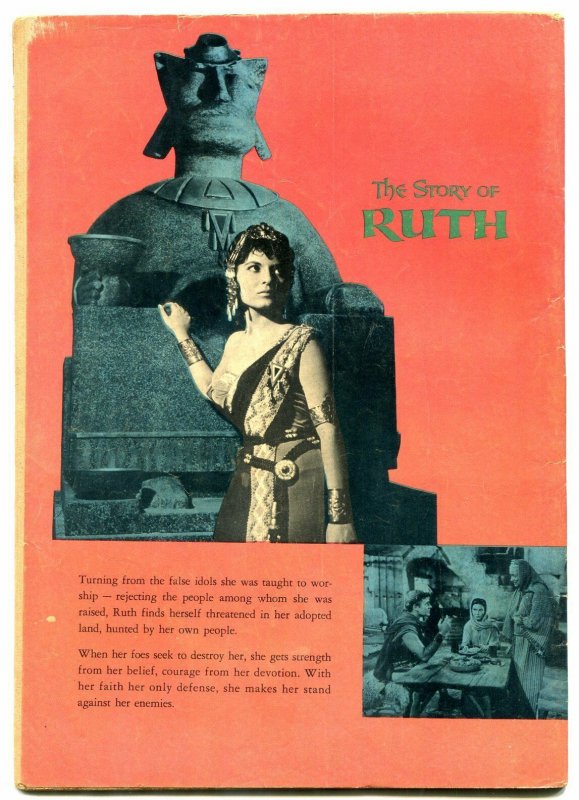 Story of Ruth- Four Color Comics #1144 1960- Dell Movie edition G-