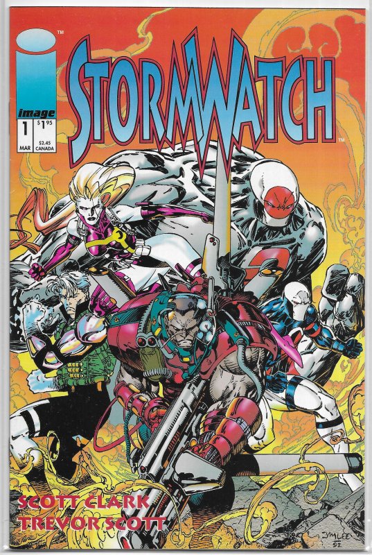 Stormwatch   vol. 1   # 1 VF