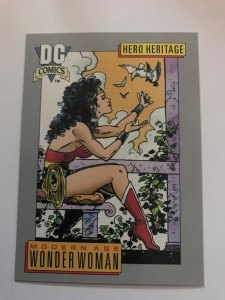 WONDER WOMAN #21 card : 1992 DC Universe Series 1, NM/M, Impel,  J Thompson art