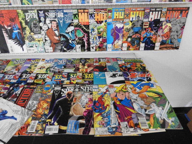 180+ Comics W/ Dr. Strange,  X-Men, Incredible Hulk+ Avg VF Condition!