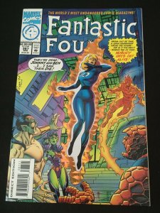 FANTASTIC FOUR #387 Die-Cut Cover, VFNM Condition