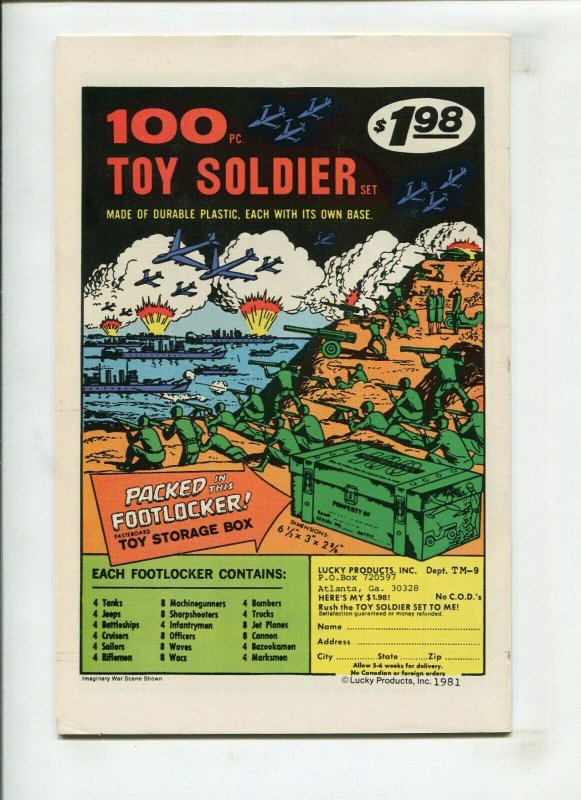 DAZZLER #4 (9.0) AS DOOM COMMANDS! 1981!