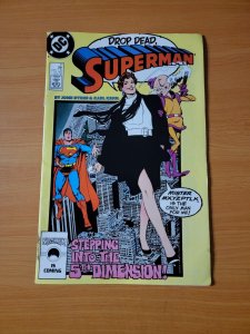 Superman #11 Direct Market Edition ~ NEAR MINT NM ~ 1987 DC Comics