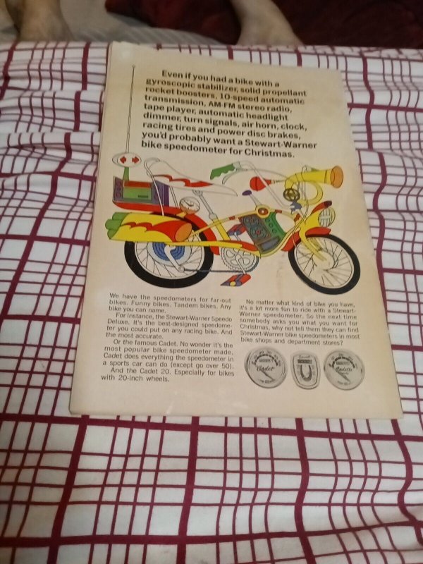 vintage 1969 Archie Series Comic Book #189 Silver Age Hippie Veronica Cover