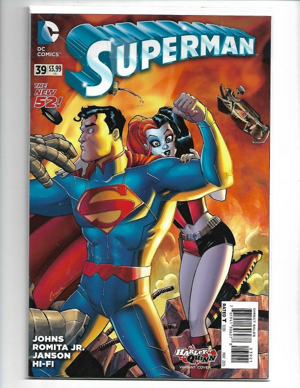 SUPERMAN #39 (2015) DC COMICS HARLEY QUINN VARIANT COVER SPECIAL NM (v20)