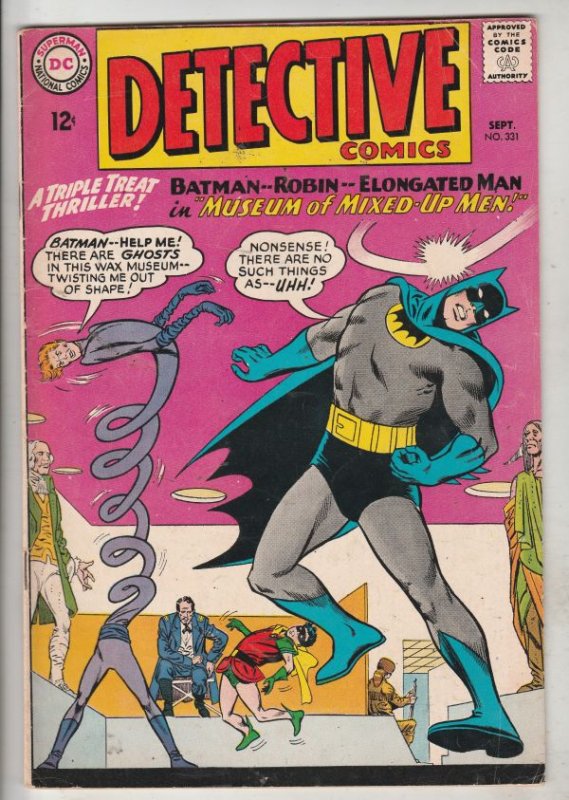 Detective Comics #331 (Sep-64) VF High-Grade Batman, Robin